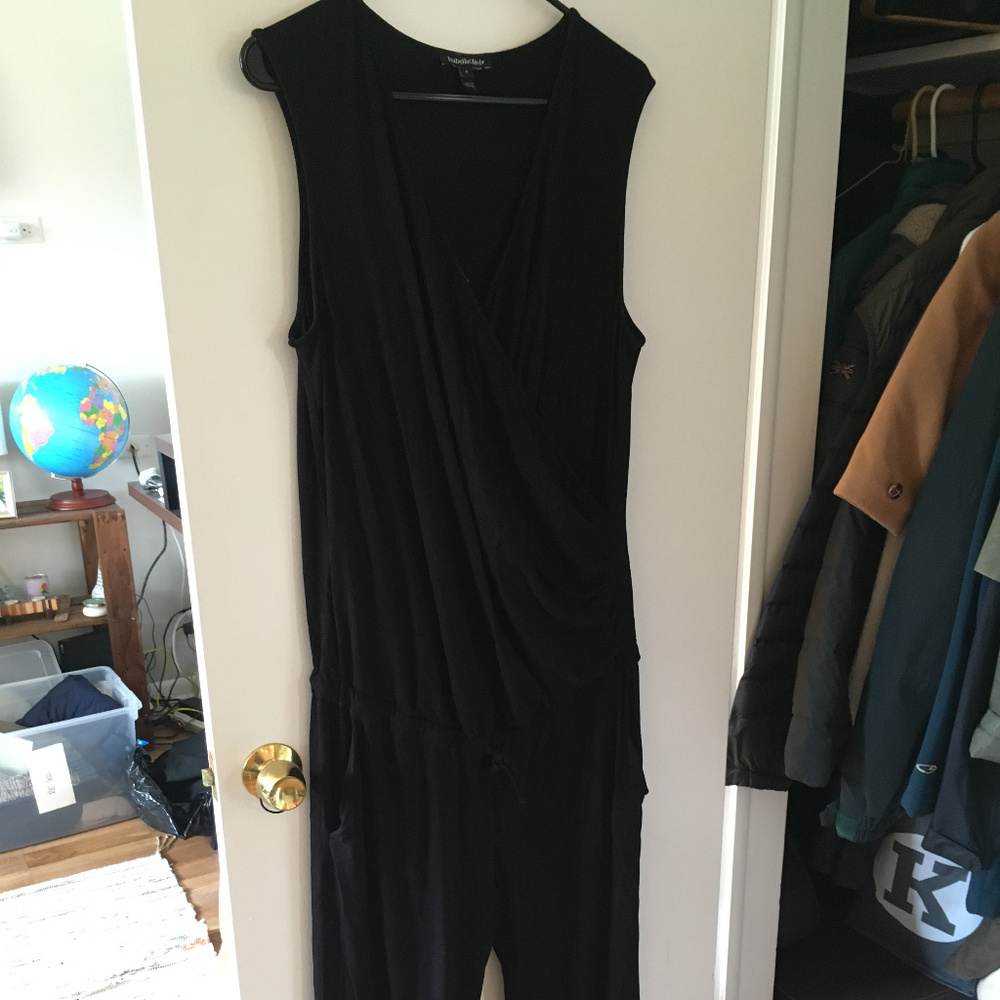 Isabella Oliver Zoey Maternity Jumpsuit Black